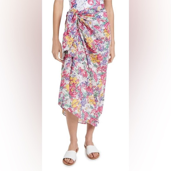NWT LoveShackFancy noa pareo sarong in sunburst - Picture 1 of 6